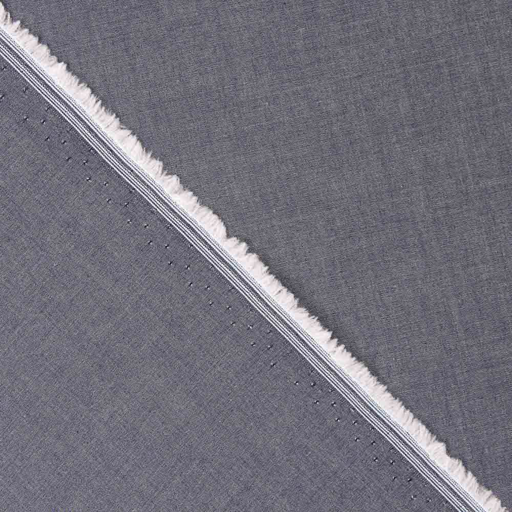 Camisería Algodón Denim Índigo Gris Azulado - Ribes y Casals