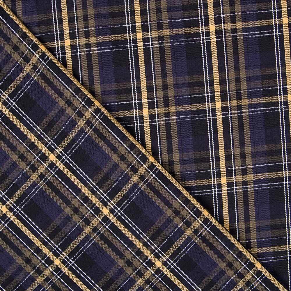 Chemise Carreaux Bleu Nuit - Ribes y Casals