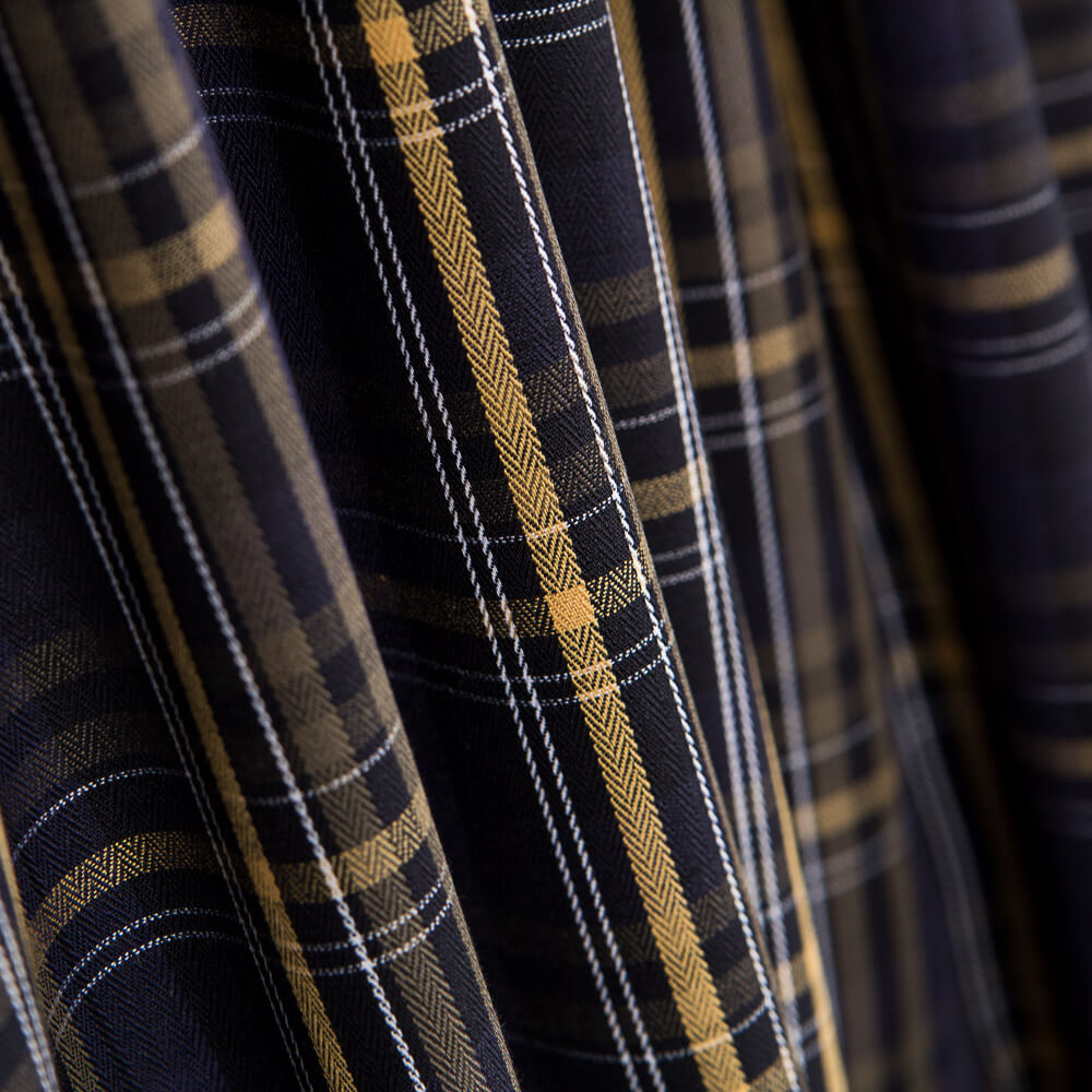 Chemise Carreaux Bleu Nuit - Ribes y Casals