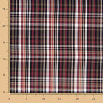 Chemise Mélange Ecossais Bordeaux - Ribes y Casals