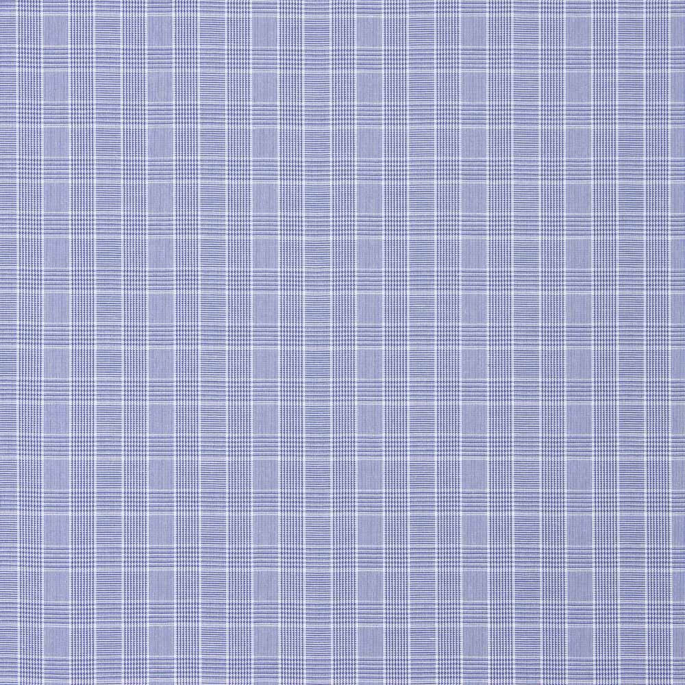 Chemise en coton à carreaux bleu mini Wales - Ribes y Casals