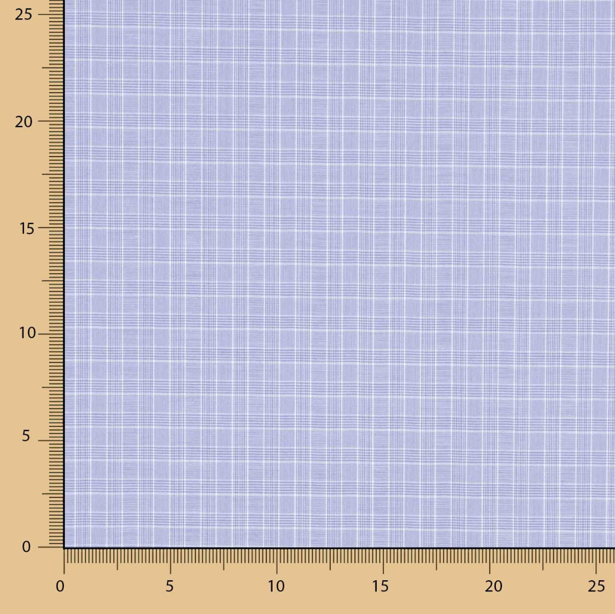 Chemise en coton à carreaux bleu mini Wales - Ribes y Casals