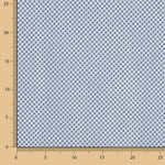 Mini-chemise en coton géométrique bleue - Ribes y Casals