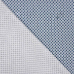 Mini-chemise en coton géométrique bleue - Ribes y Casals