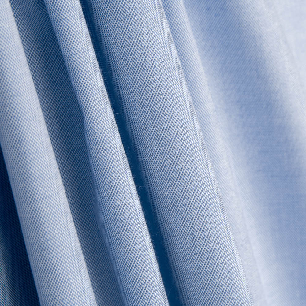 Chemise en coton Oxford bleue - Ribes y Casals