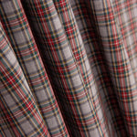 Chemise en coton tartan grise - Ribes y Casals