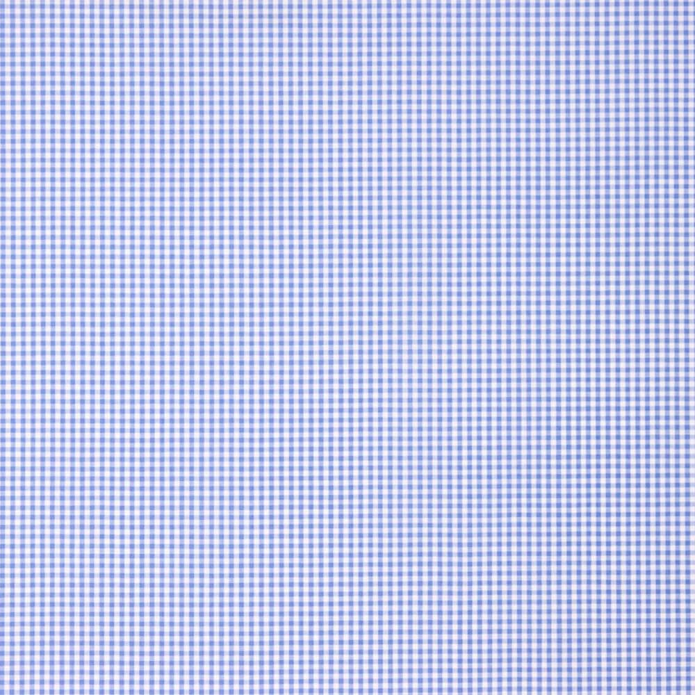 Chemise en coton vichy bleu clair - Ribes y Casals