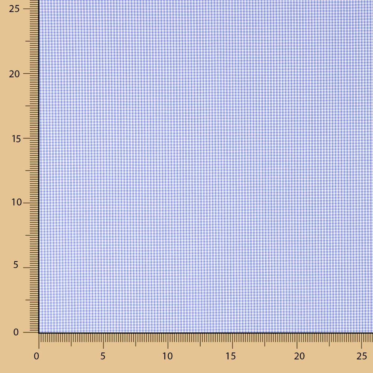 Chemise en coton vichy bleu clair - Ribes y Casals