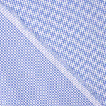 Chemise en coton vichy bleu clair - Ribes y Casals