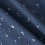 Popeline Jean Bleu Marine - Ribes y Casals