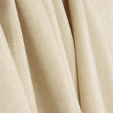 Chambray lin-coton à chevrons sable - Ribes y Casals