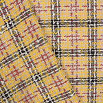 Tweed Laine Jaune Carreaux Bicolore - Ribes y Casals