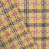 Tweed Laine Jaune Carreaux Bicolore - Ribes y Casals