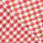 Tweed Laine Pied-De-Poule Corail - Ribes y Casals