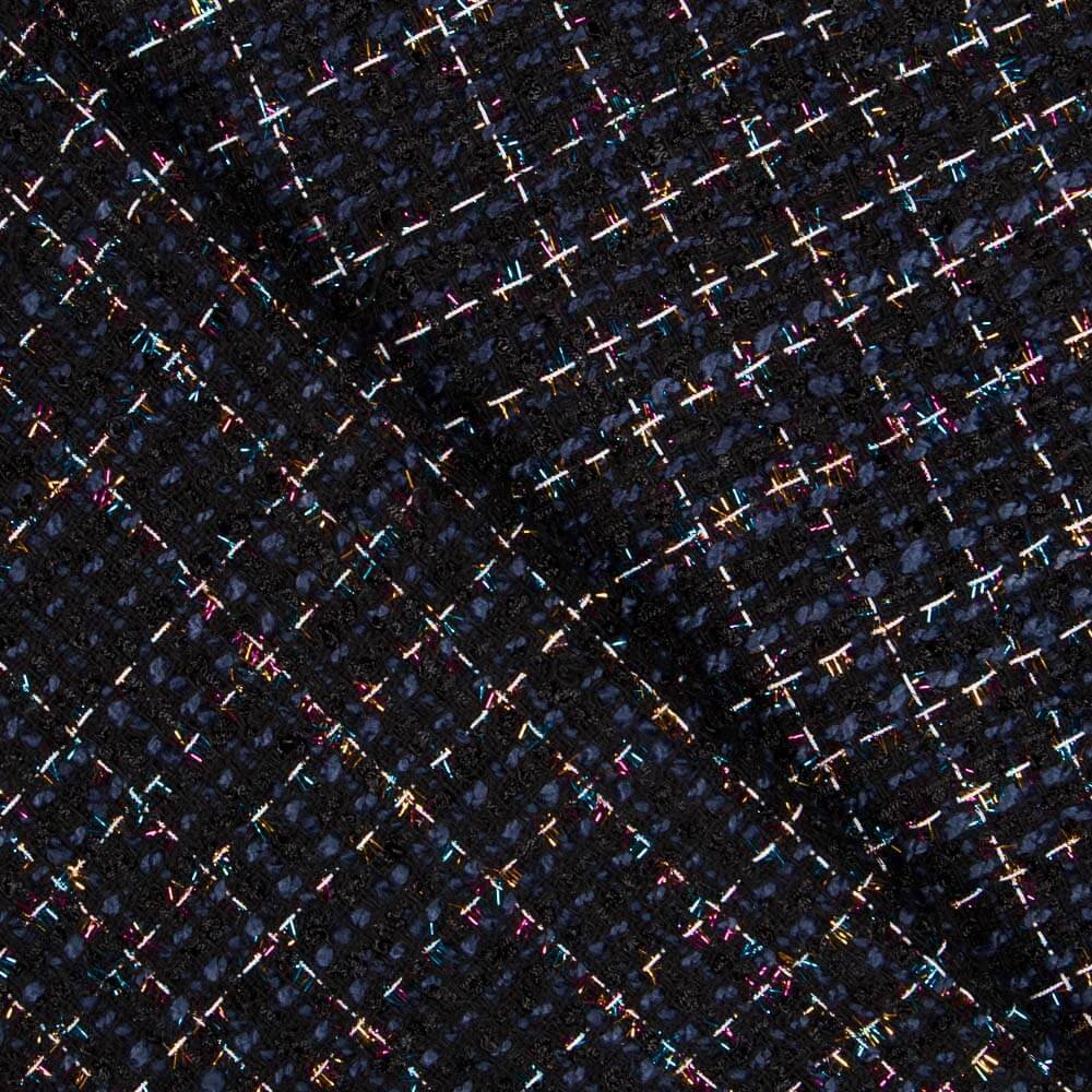 Laine Tweed Lurex Marine - Ribes y Casals