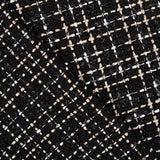 Laine Tweed Lurex Noir - Ribes y Casals