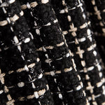 Laine Tweed Lurex Noir - Ribes y Casals