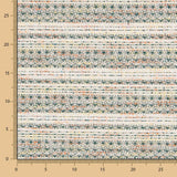 Tweed Listé Vert Bouteille Lamé - Ribes y Casals