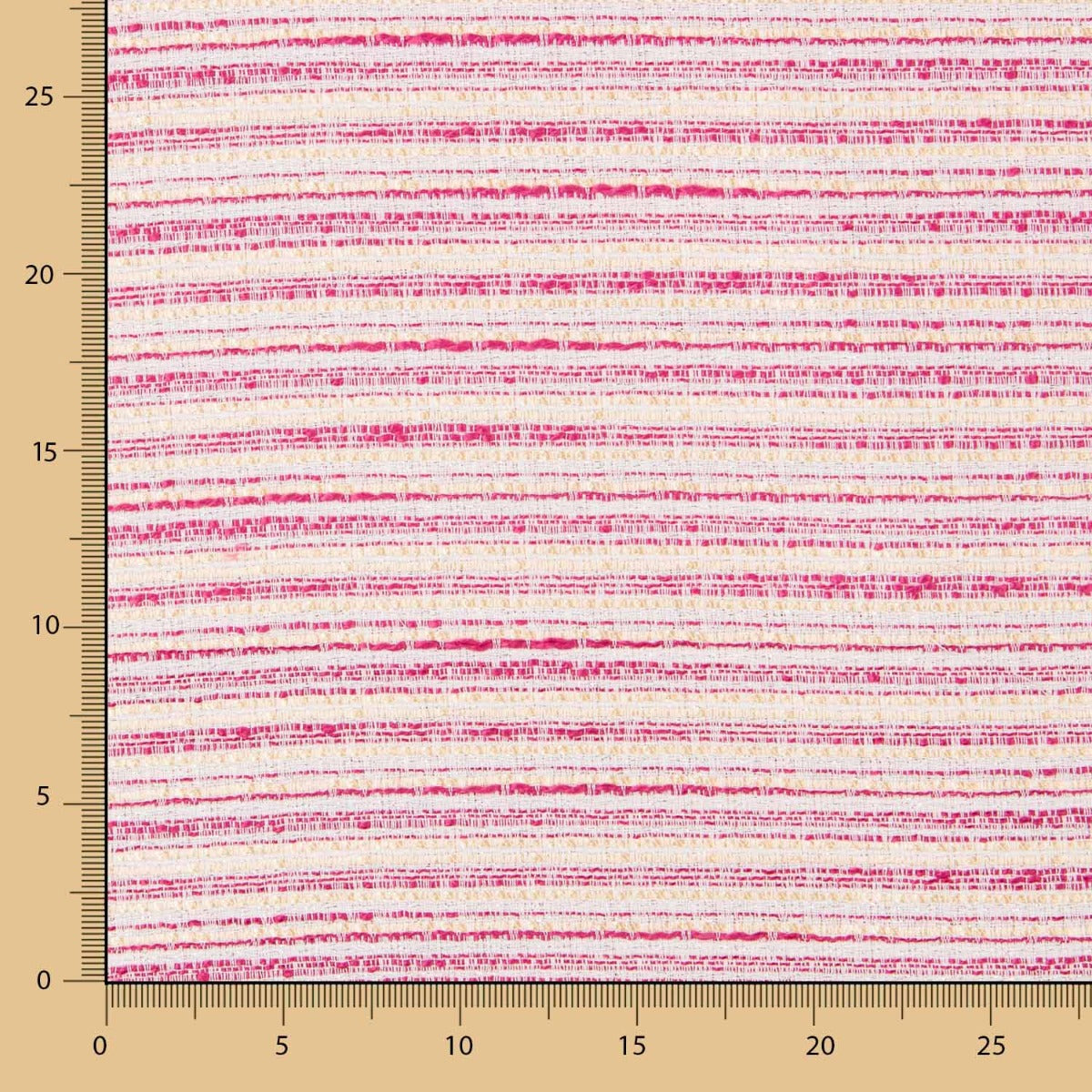 Tweed Fraise Lamé - Ribes y Casals