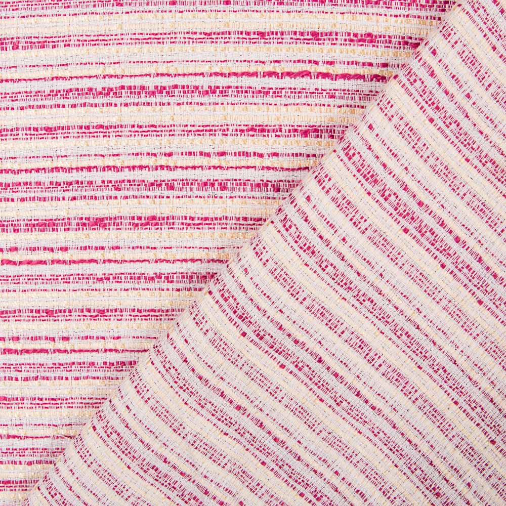 Tweed Fraise Lamé - Ribes y Casals