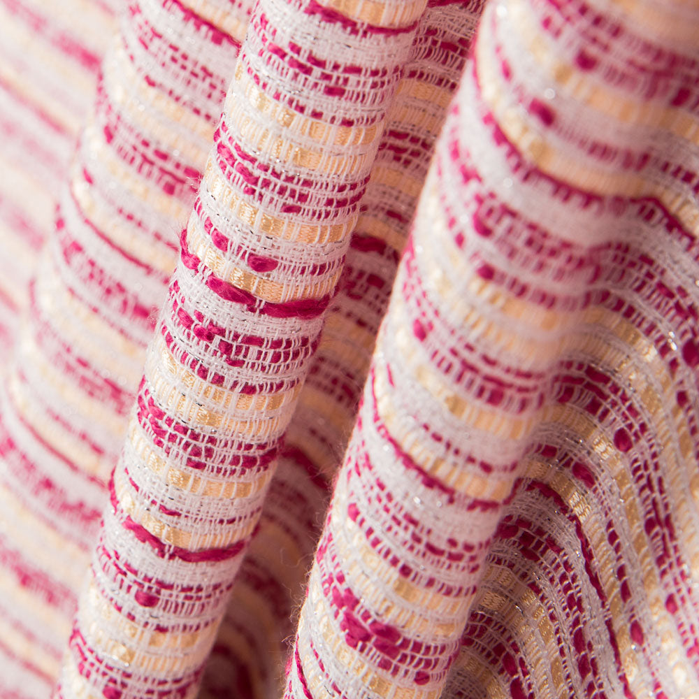 Tweed Fraise Lamé - Ribes y Casals