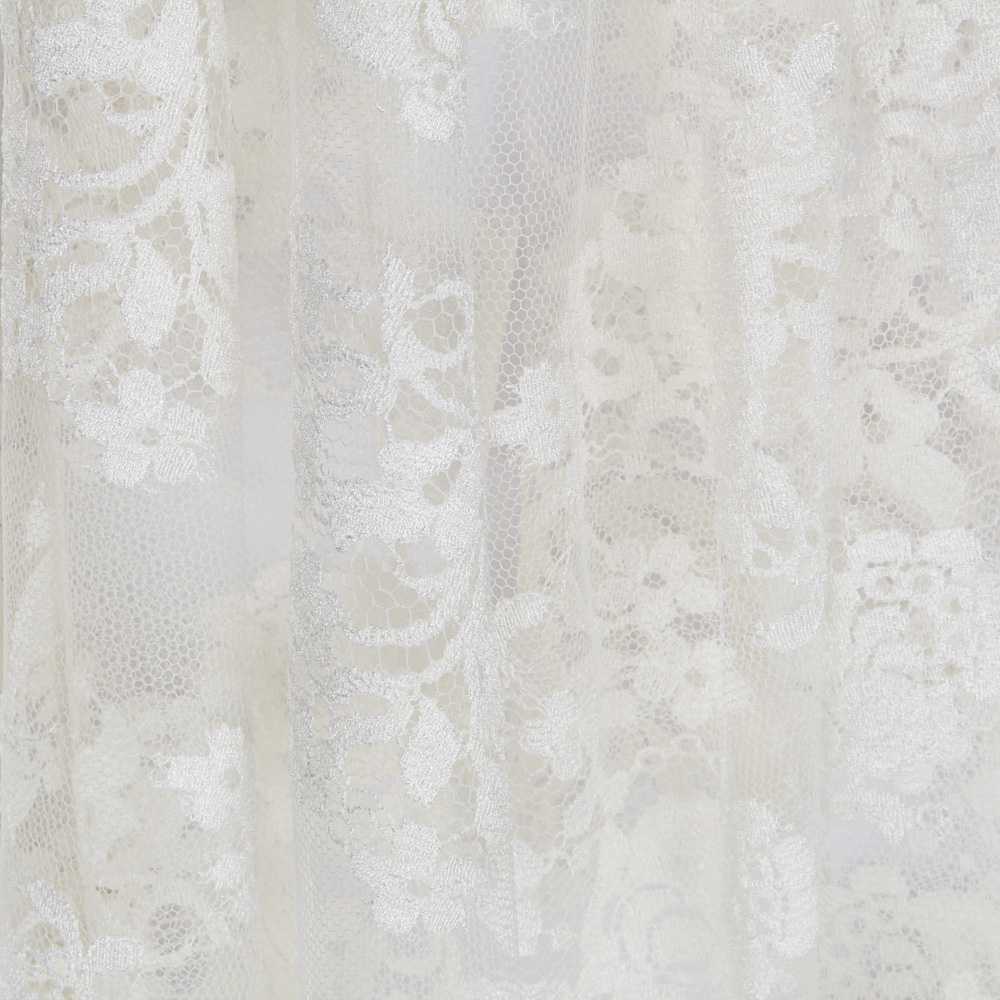 Tissu Chantilly Bouquet Fleurs Écru - Ribes y Casals