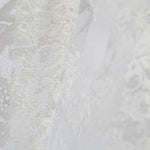 Tissu Chantilly Bouquet Fleurs Écru - Ribes y Casals