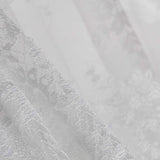 Tissu Chantilly Médaillon Blanc Naturel - Ribes y Casals