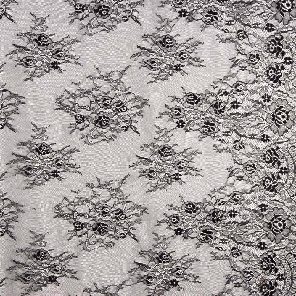 Dentelle Chantilly Noir - Ribes y Casals
