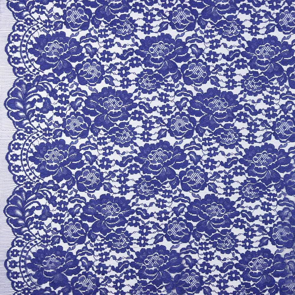 Tissu Chantilly Fleur Bleu - Ribes y Casals