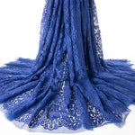 Tissu Chantilly Fleur Bleu - Ribes y Casals