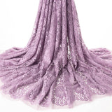 Tissu Chantilly Fleur Mauve - Ribes y Casals