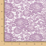 Tissu Chantilly Fleur Mauve - Ribes y Casals