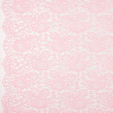 Tissu Chantilly Fleur Rose Clair - Ribes y Casals