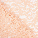 Tissu Chantilly Fleur Saumon - Ribes y Casals