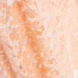 Tissu Chantilly Fleur Saumon - Ribes y Casals