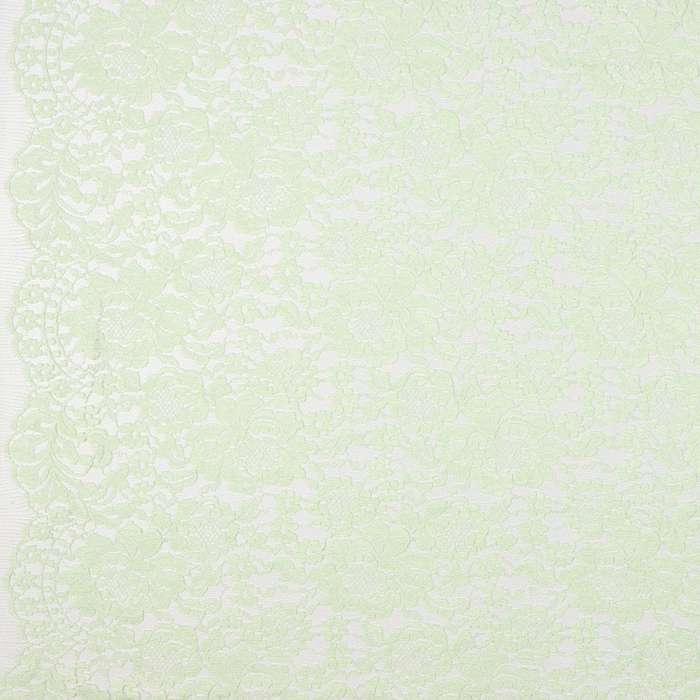 Tissu Chantilly Fleur Vert clair - Ribes y Casals