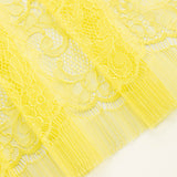 Dentelle Chantilly Citron Vert - Ribes y Casals