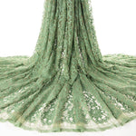 Dentelle Chantilly Verte Bicolore - Ribes y Casals