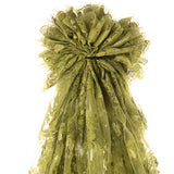 Dentelle Chantilly Vert Olive - Ribes y Casals