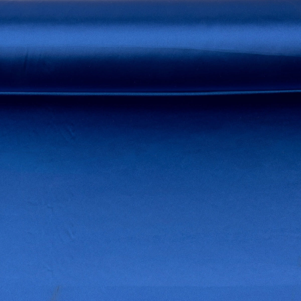 Charmeuse satin bleu avec élasthanne - Ribes y Casals