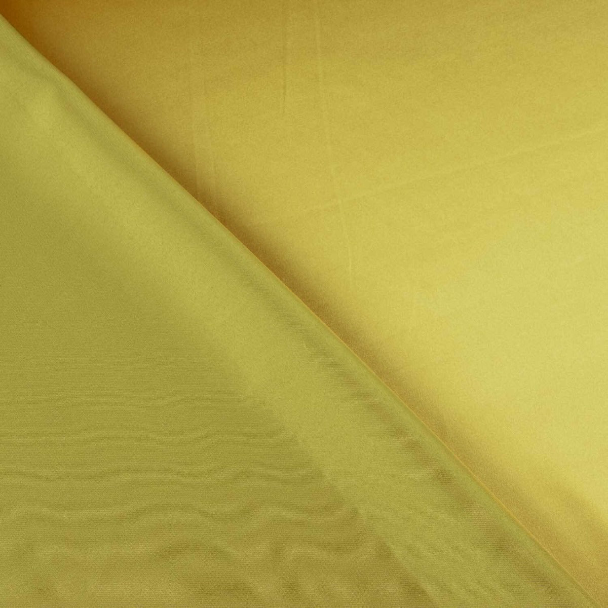Charmeuse satin curry citron avec élasthanne - Ribes y Casals