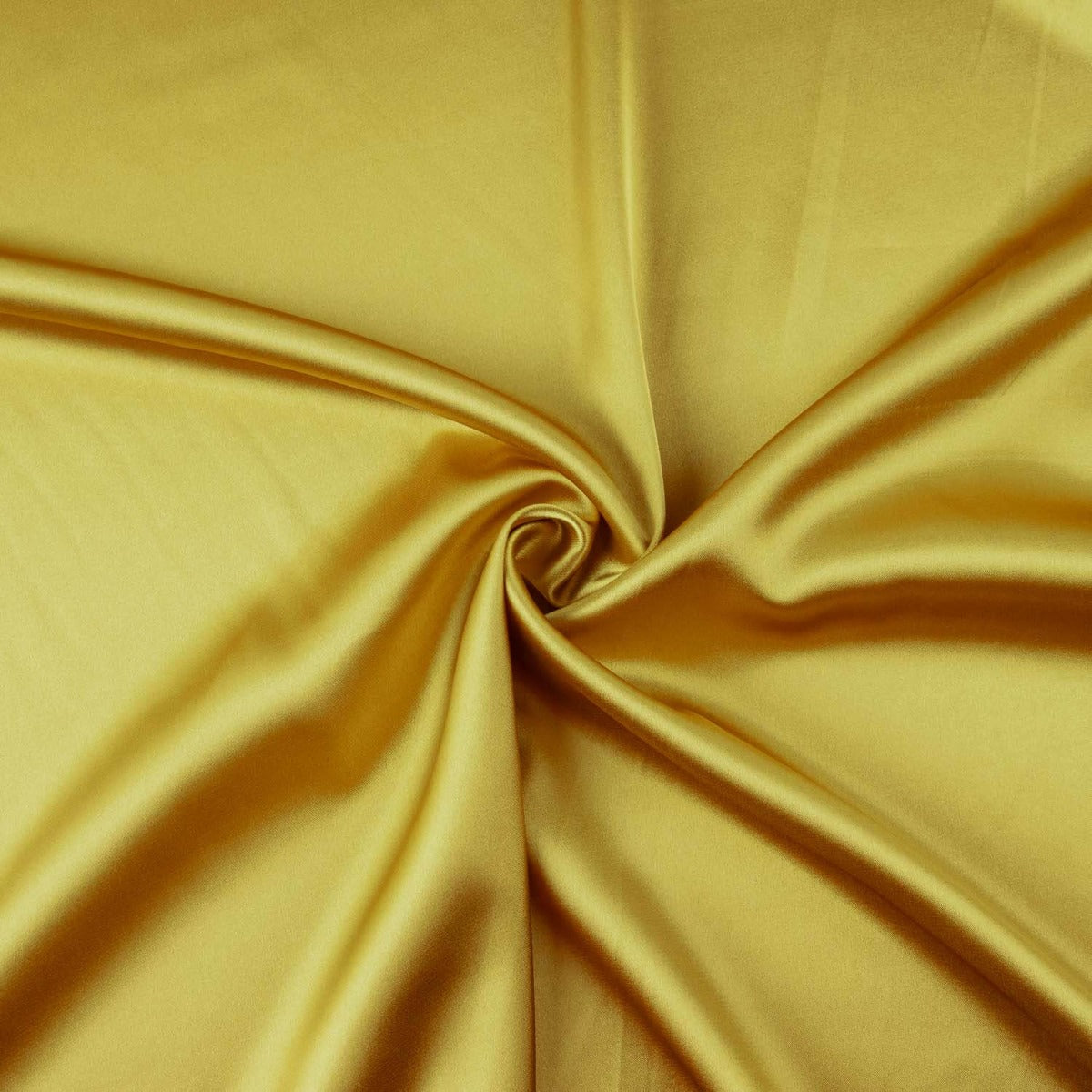 Charmeuse satin curry citron avec élasthanne - Ribes y Casals