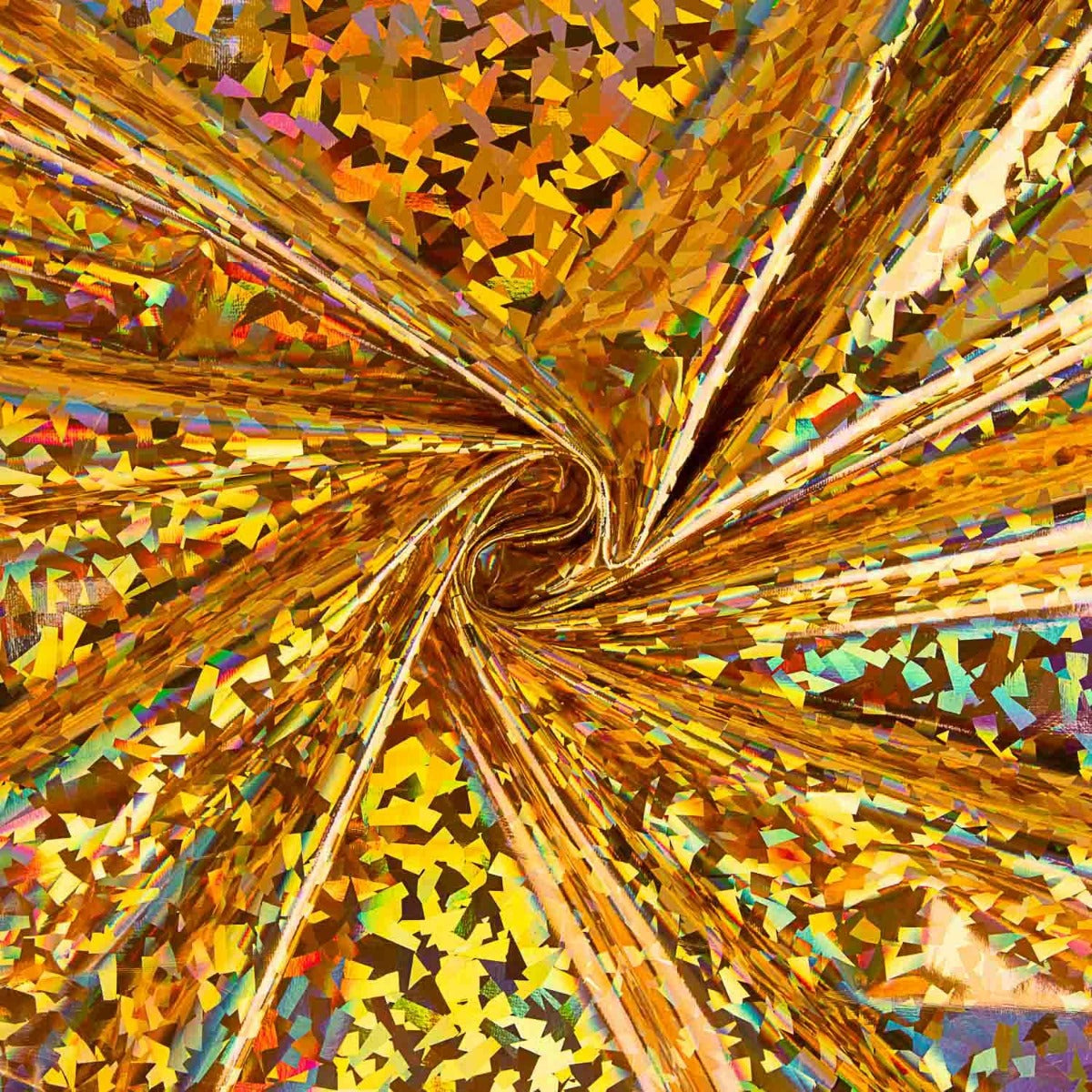 Vinyle verni holographique diamant or - Ribes y Casals