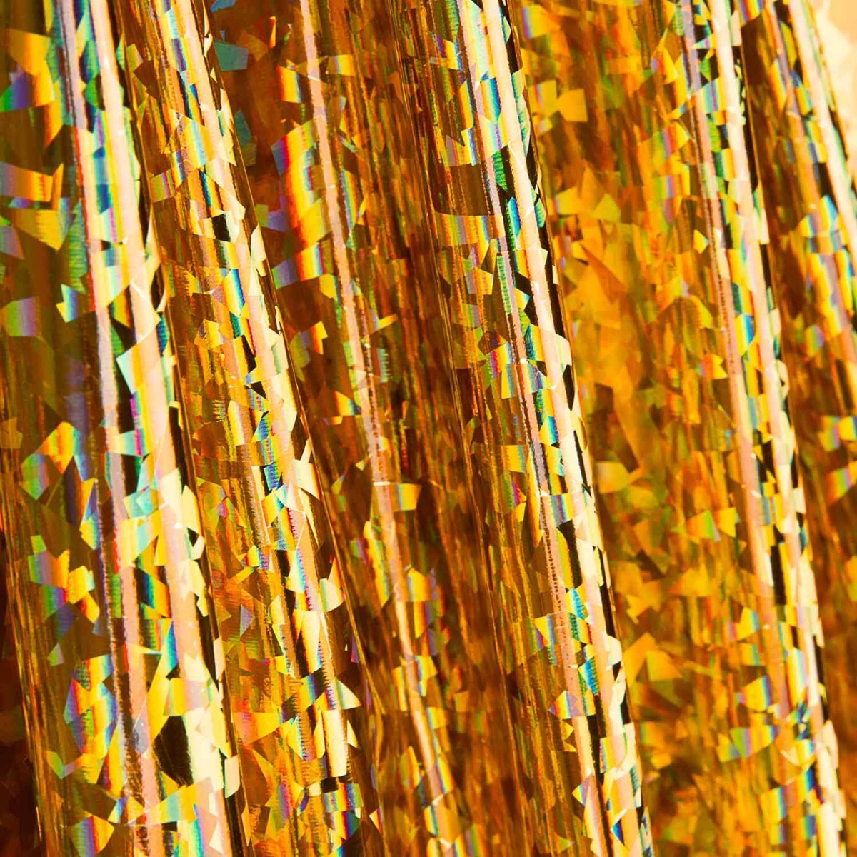 Vinyle verni holographique diamant or - Ribes y Casals