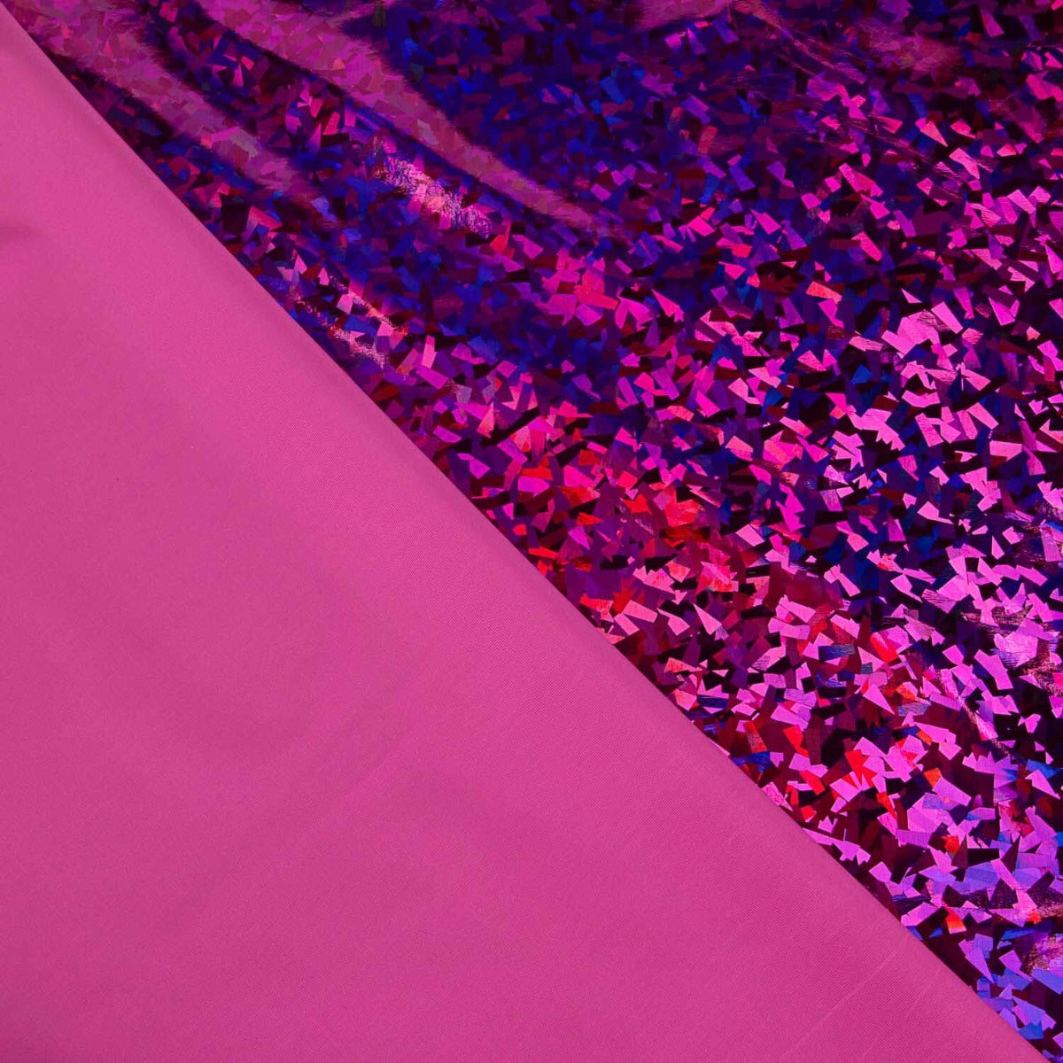 Vinyle verni holographique Diamant Fuchsia - Ribes y Casals