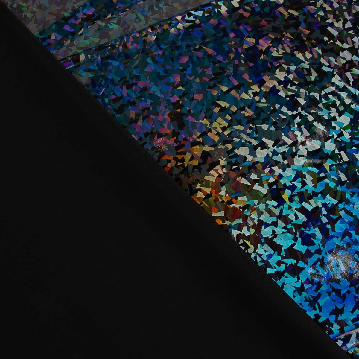 Vinyle breveté holographique diamant noir - Ribes y Casals