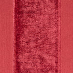 Chenille Velours Rayure Rouge - Ribes y Casals