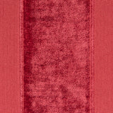 Chenille Velours Rayure Rouge - Ribes y Casals