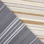 Chenille Rayures Beige - Ribes y Casals